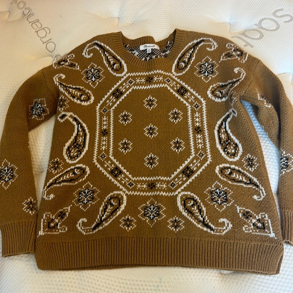 Madewell Bandana Sweatere